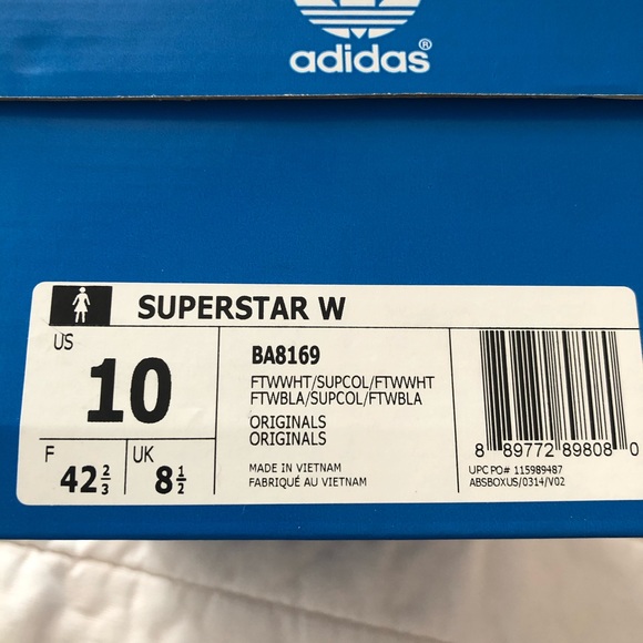 Adidas Superstar White/Rosegold - Picture 6 of 8